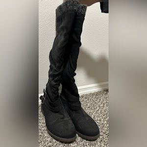 Just Fab boots size 7.5 black